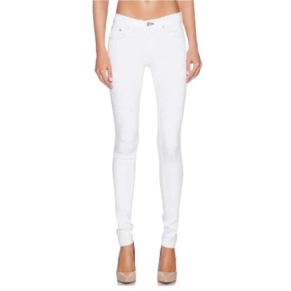 Rag & Bone Skinny White Jeans